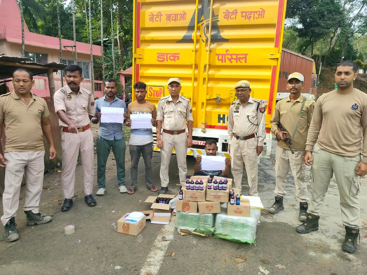 ₹53 Lakh Worth of Narcotics Seized in Two North Tripura Raids, Two Drivers Detained