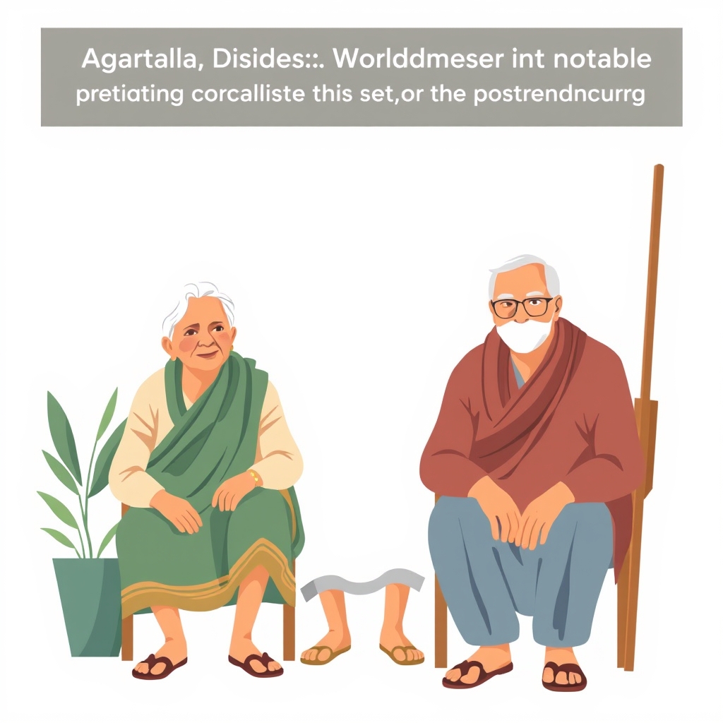 Agartala Observes World Senior Citizens Day to Honor Elderly Contributions