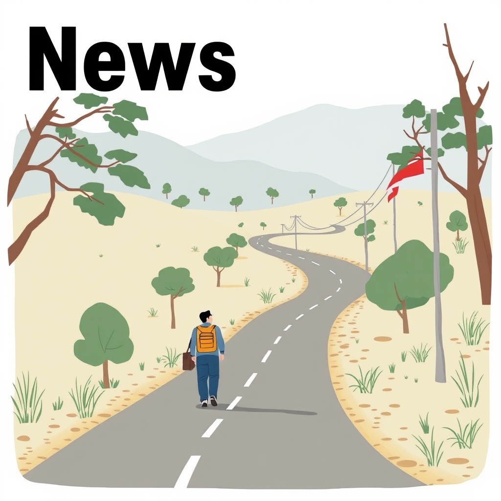 Student body backs demands over abandoned road projects in Noklak
