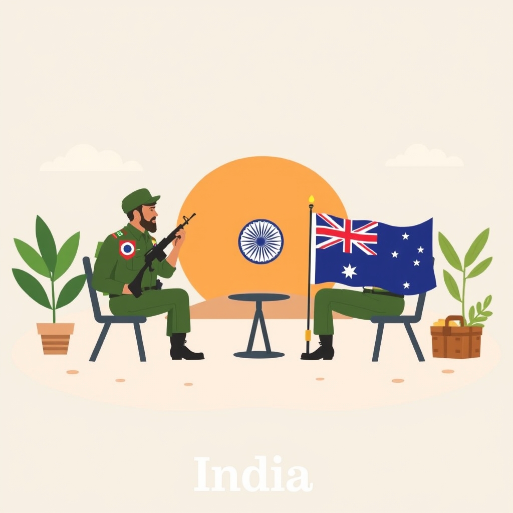 India and Australia discuss ways to improve military interoperability