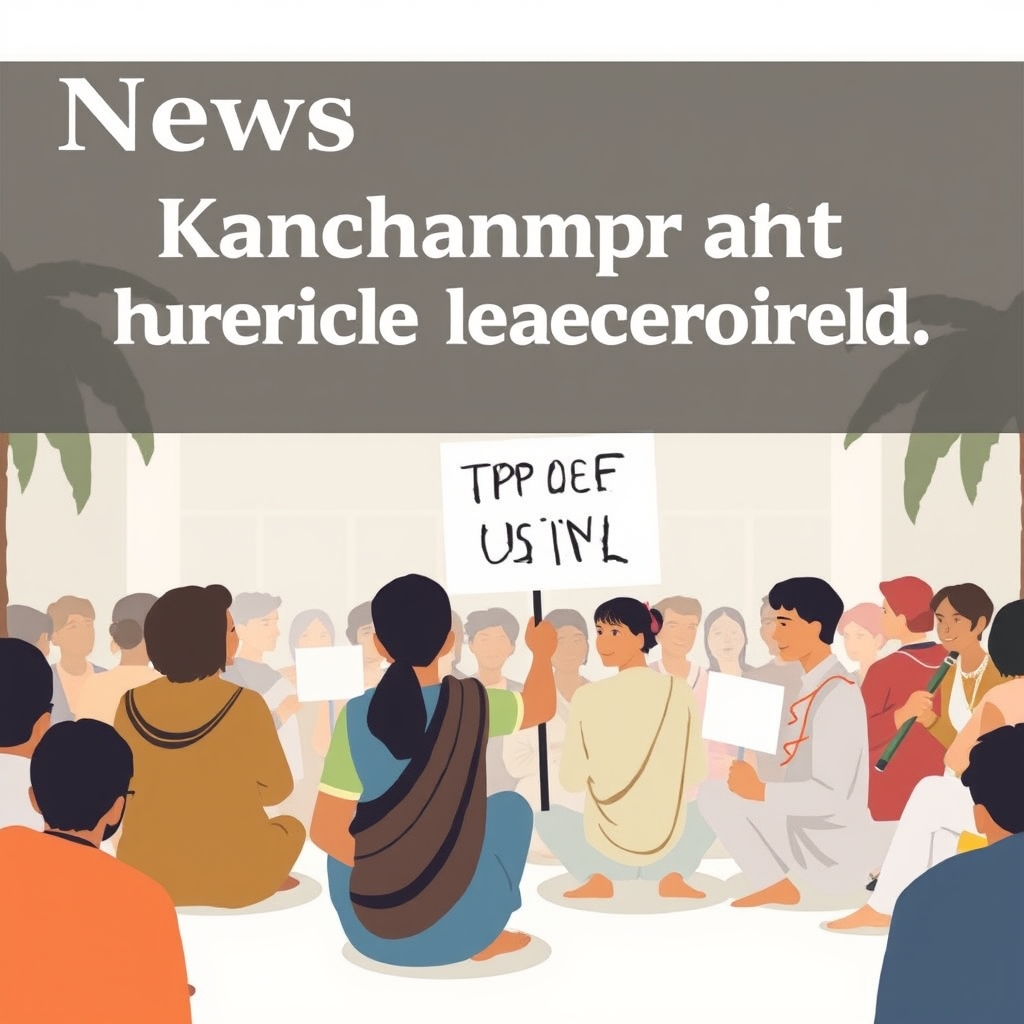 Kanchanpur Residents Stage Protest Over Unresolved Minor Girl Disappearance