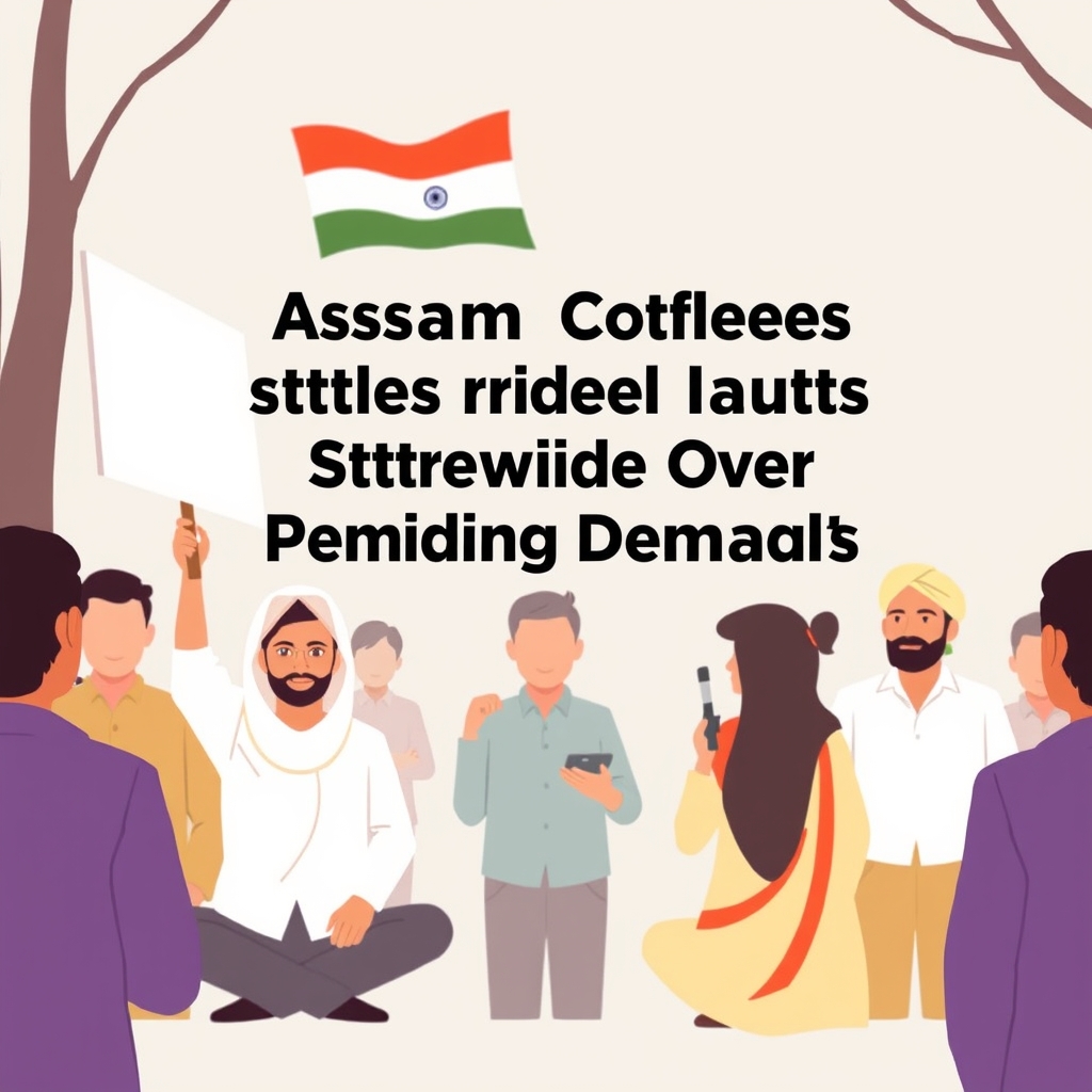 Assam College Teachers Launch Statewide Strike Over Pending Demands