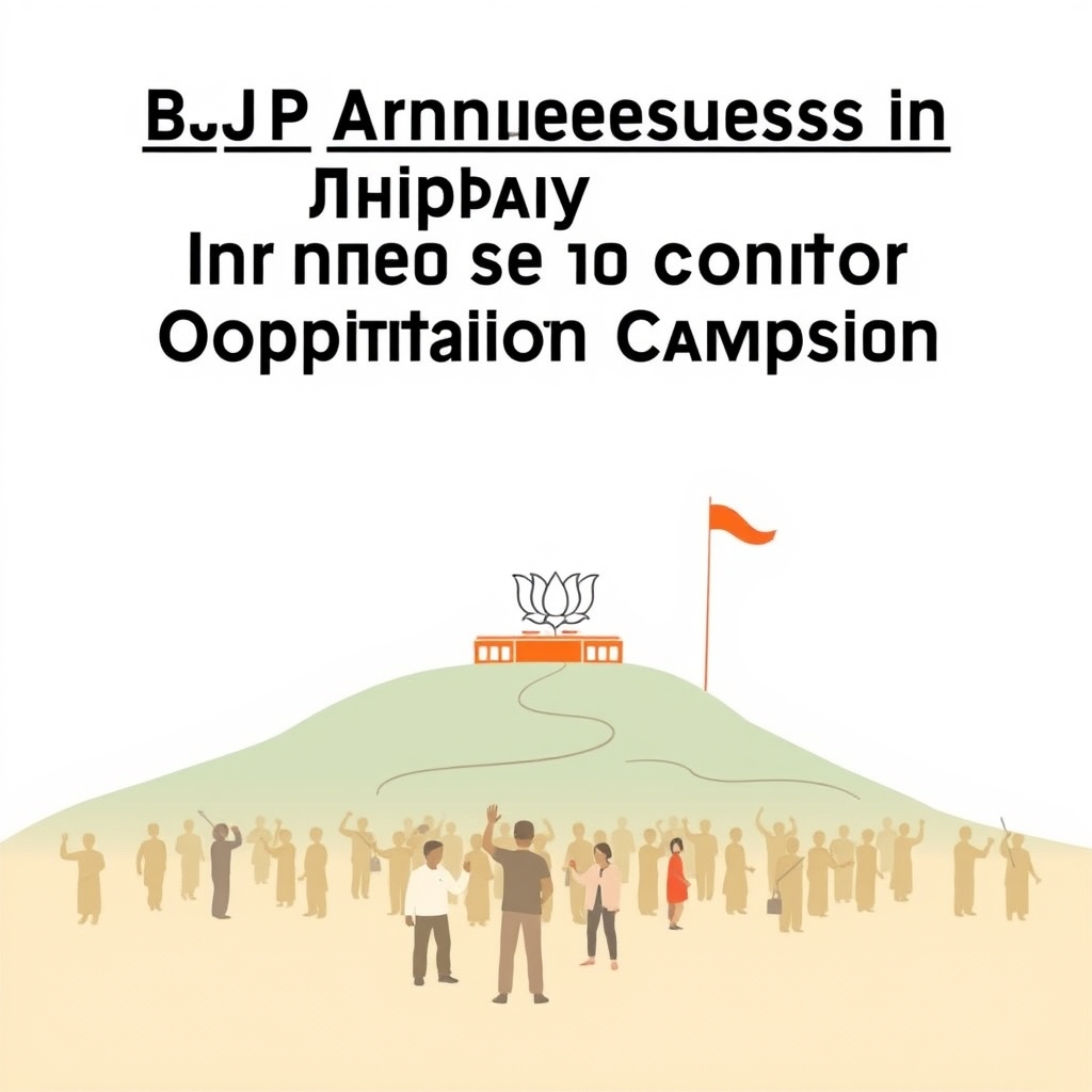 BJP Announces Rally in Tripura to Counter Opposition Campaign