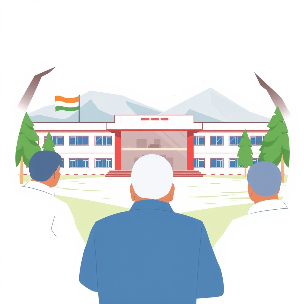 Lohit Deputy Commissioner visits Government Engineering College Tezu