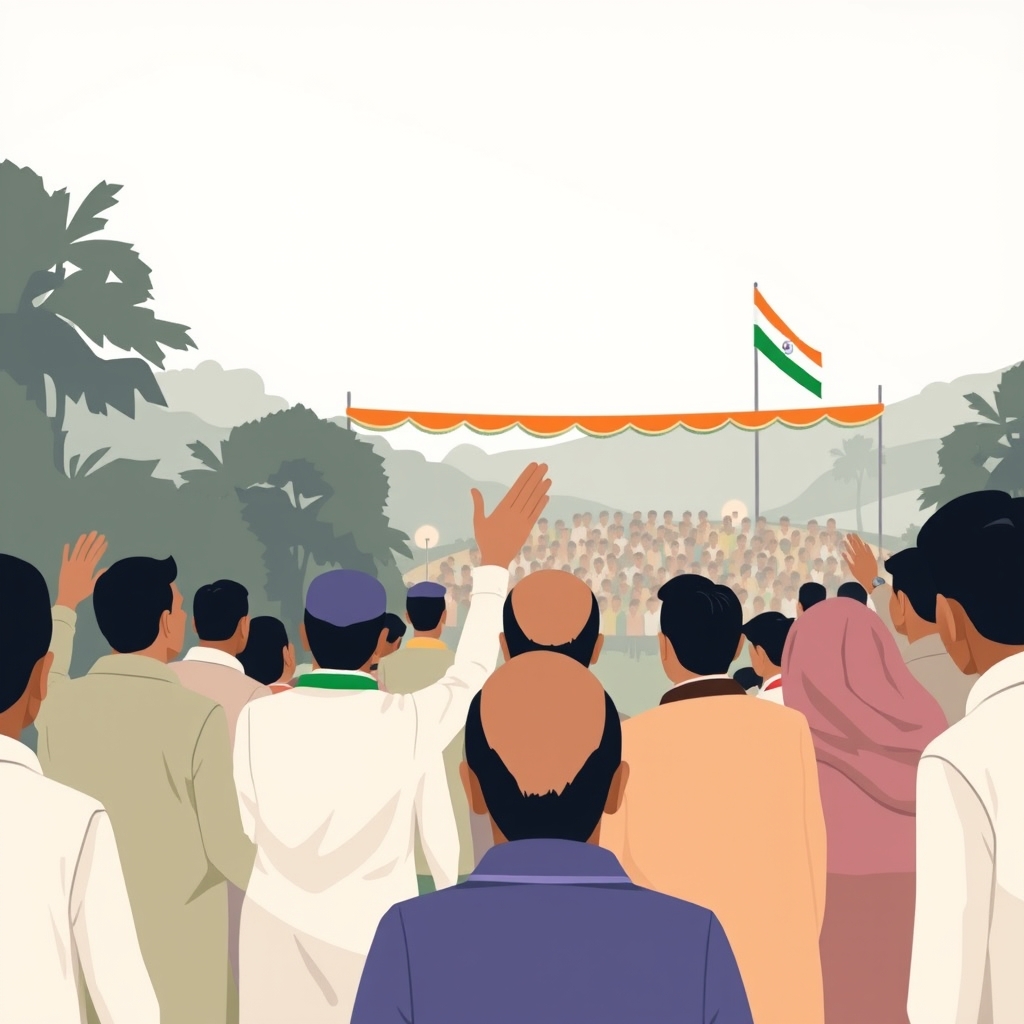 BJP Hits the Campaign Trail Ahead of Municipal Elections; Thanks State Government Through Rally in Teliamura