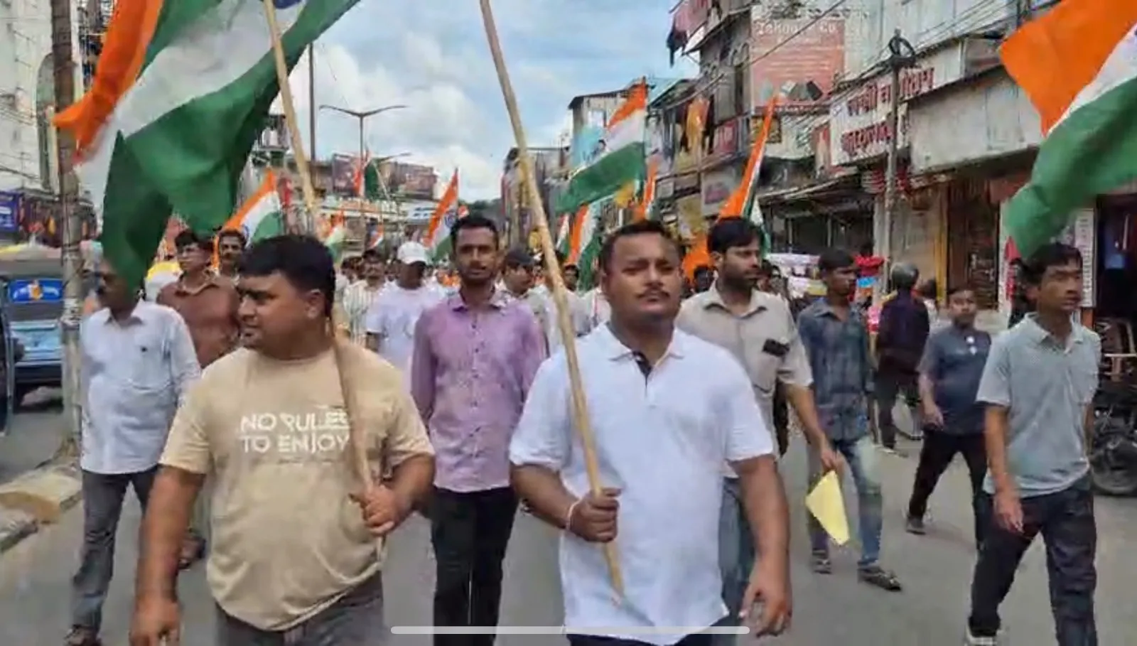 ‘Vote bachao, Desh bachao’ rally by INDIA bloc draws leaders and supporters in Agartala