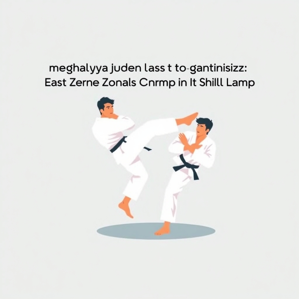 Meghalaya Judo Association to Organize East Zone Coaching Camp in Shillong